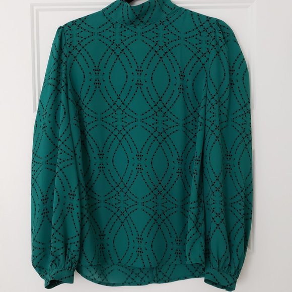 Eva Longoria The Limited Blouse NWT - Picture 2 of 9